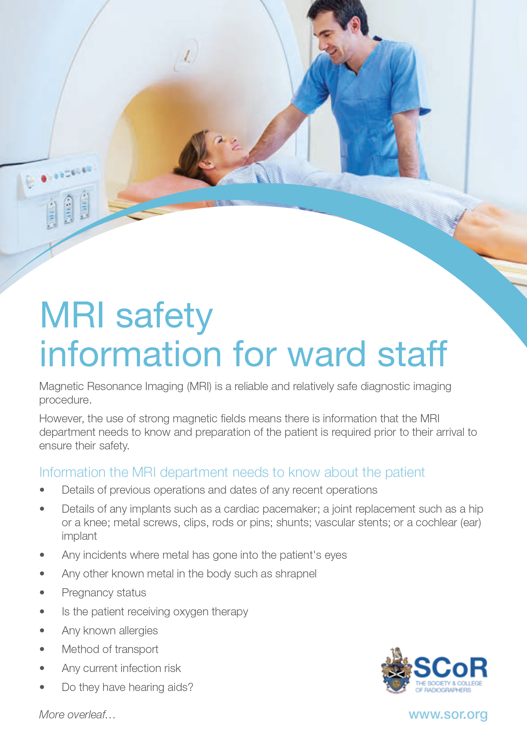 MRI safety guidelines